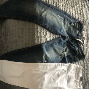 Franchesca’s Deconstructed Mid Rise Skinny Jeans